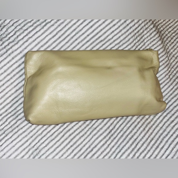 Deerskin Leather Clutch Vintage Wristlet Bag